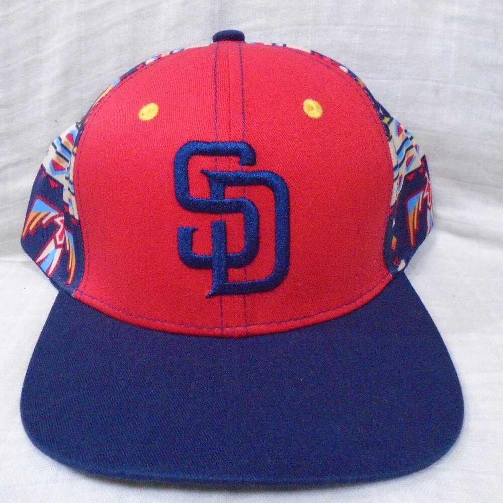 San Diego Padres SGA Theme Aztec Print SnapBack Hat Cap
